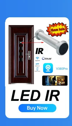 Caméra de porte Peephole 5MP avec détection de mouvement