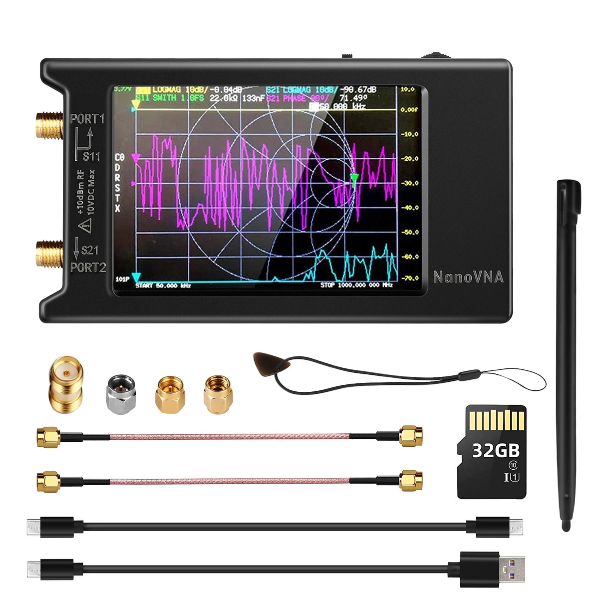 NanoVNA-H/H4 Vector Network Analyzer