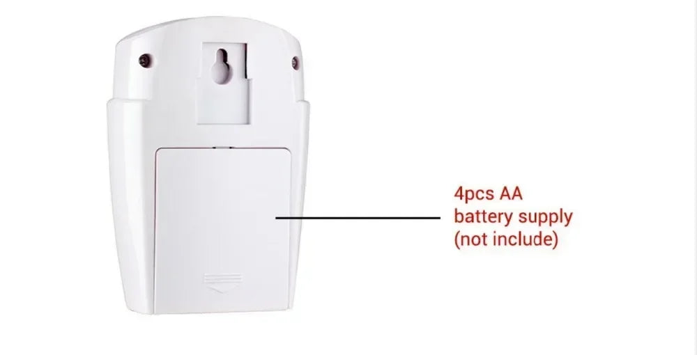 Allarme con Sensore di Movimento Wireless con Telecomando e Sirena da 105dB