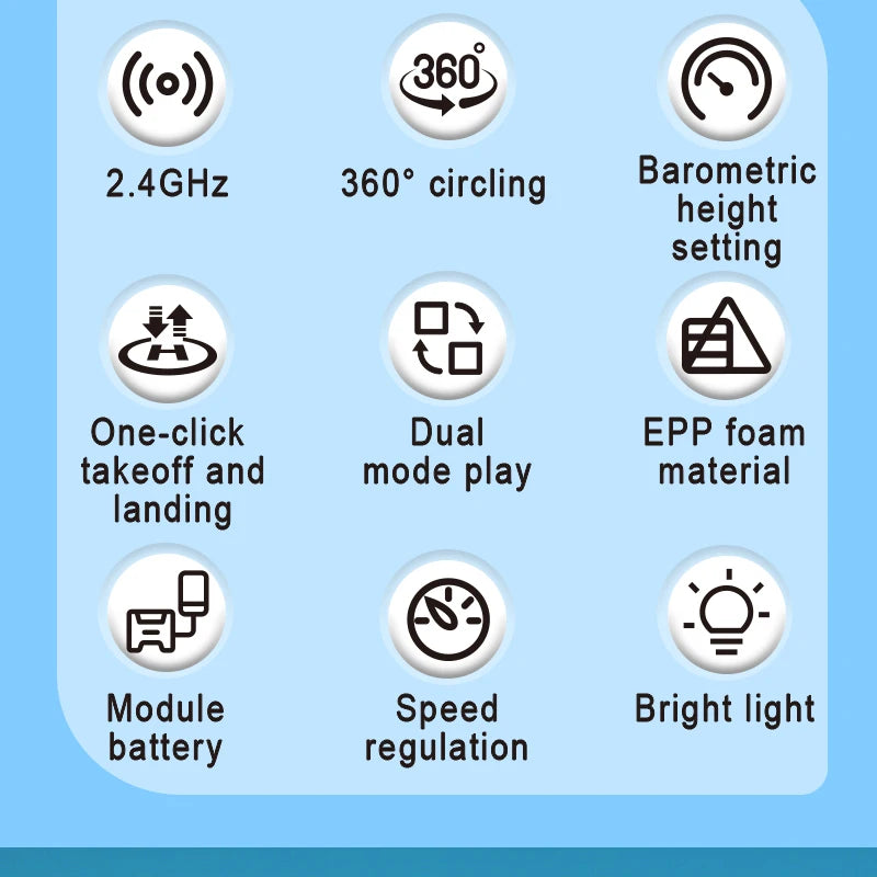 Glider Flying Helicopter RC Hobby Jet Plane 2.4G Stunt Remote Control Foam Fighter Airplane Toy With Light