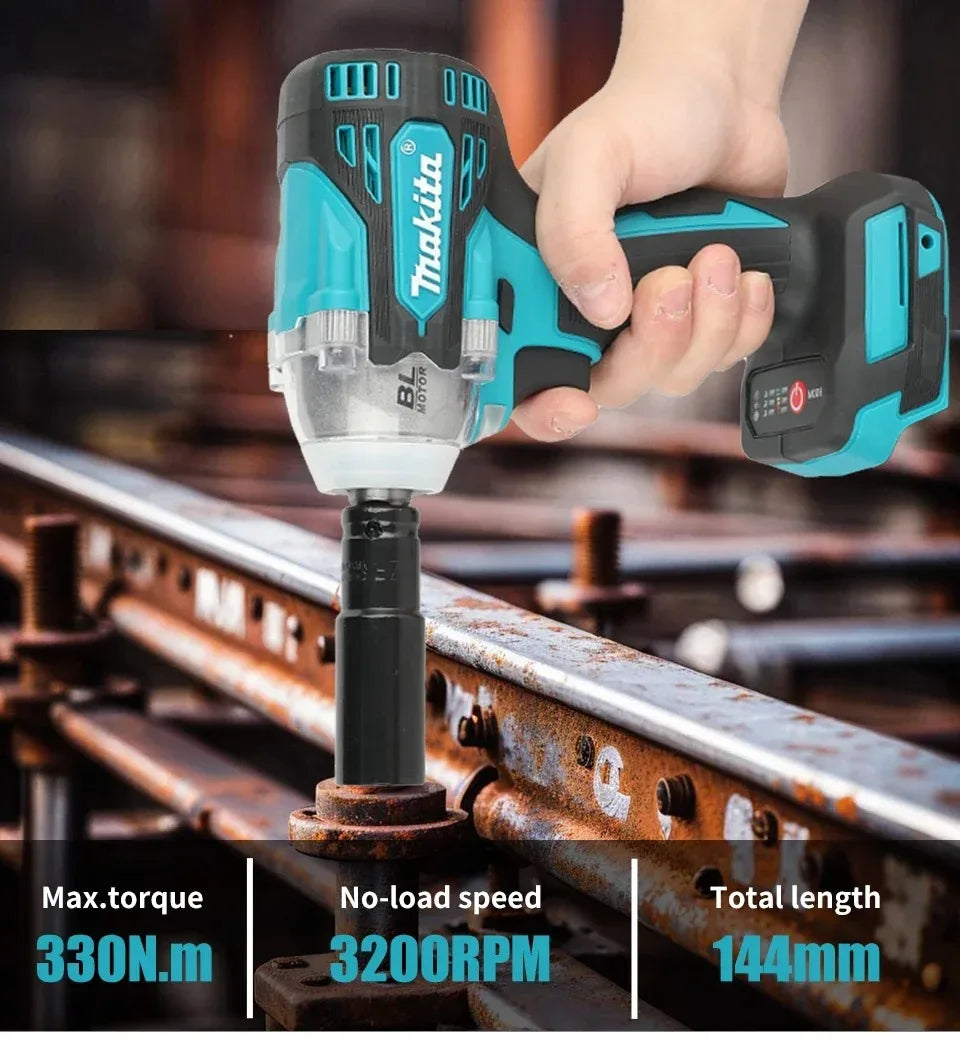 Makita DTW300 Ledningsfri Skruenøgle 18V Børsteløs Værktøj