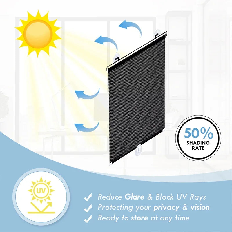 Black Out Blinds Roller Drilling Drill Blackout Shades Curtain Rollers for Window Roll Darkening Blind Curtains Kitchen Shutter