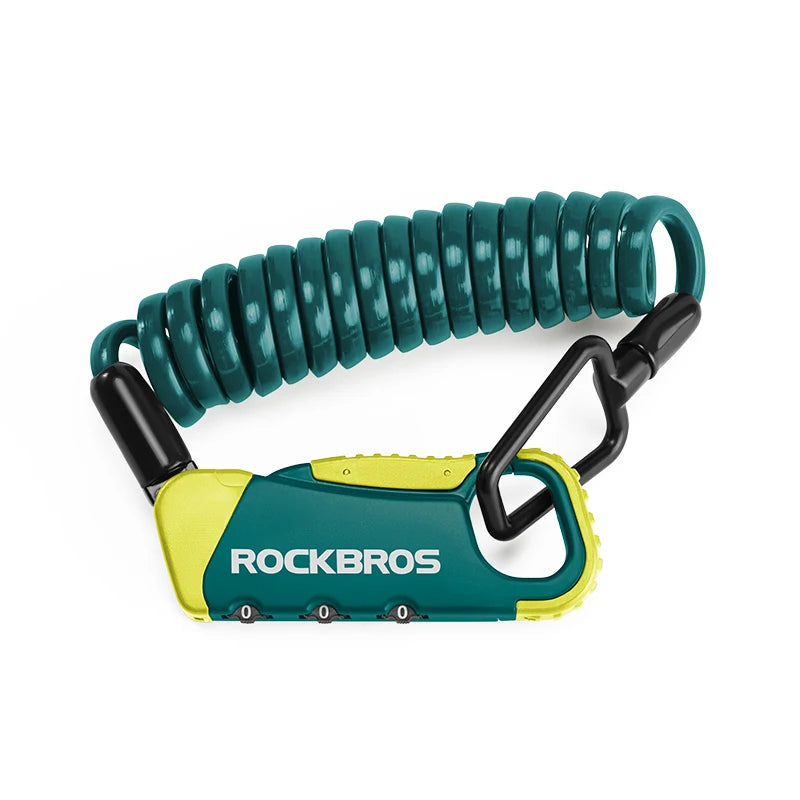 3-Digit Bicycle Cable Lock, 120cm Anti-Theft Lock