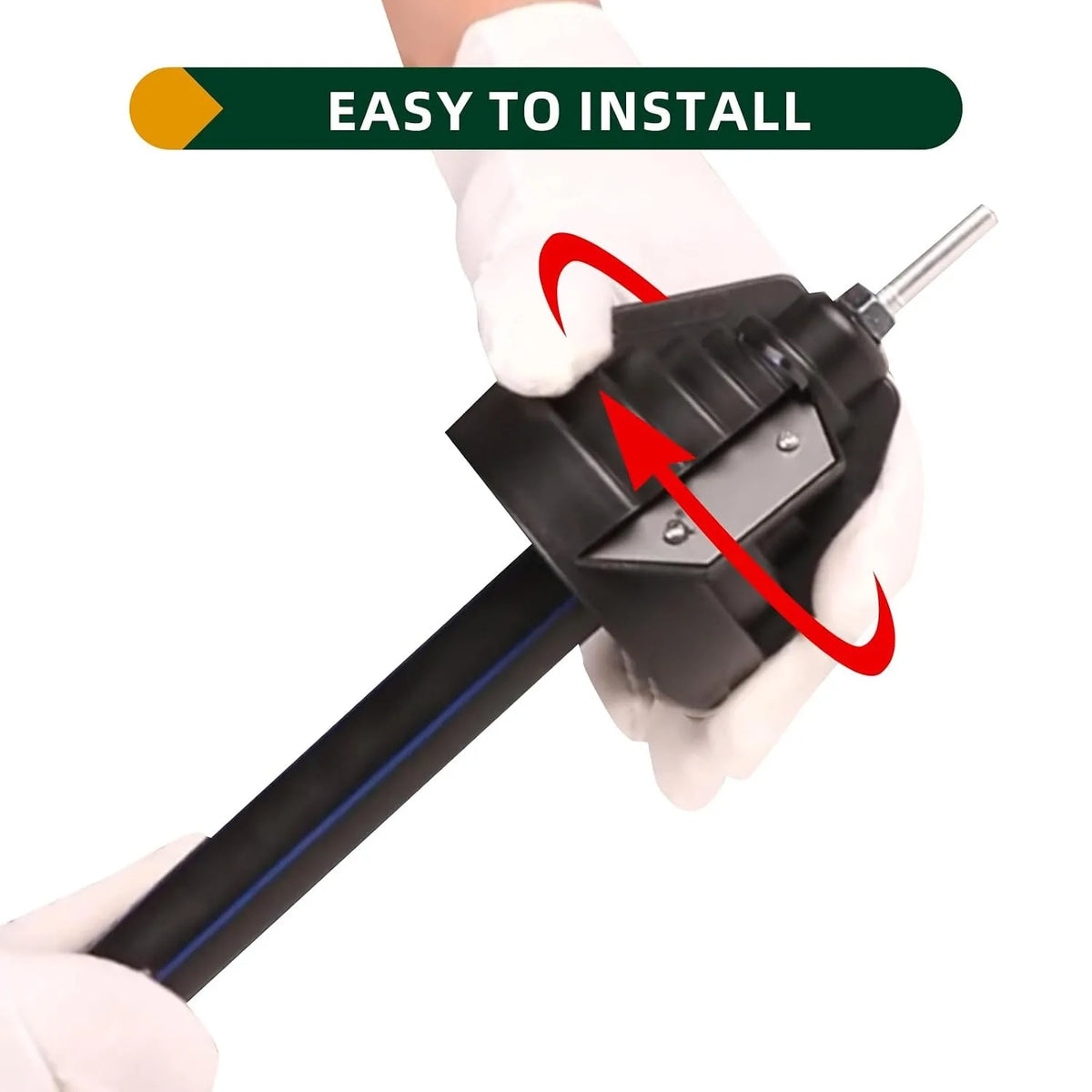 Plastic Pipe Deburring and Chamfering Tool