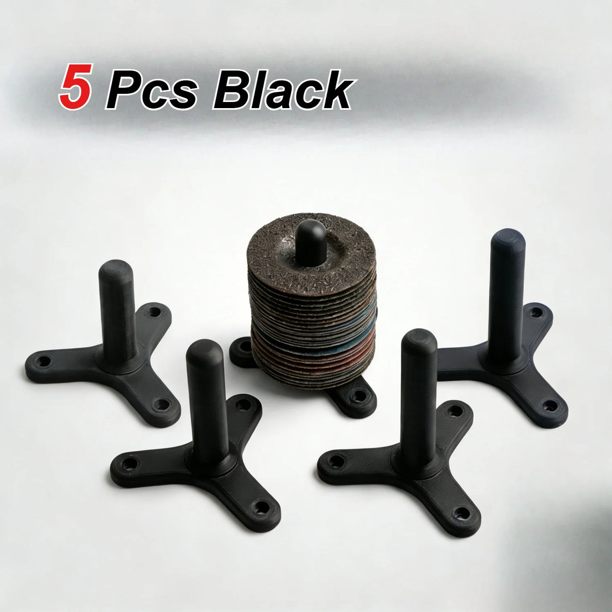Wall Holders for Compatible 125mm Grinders, 5 Pieces
