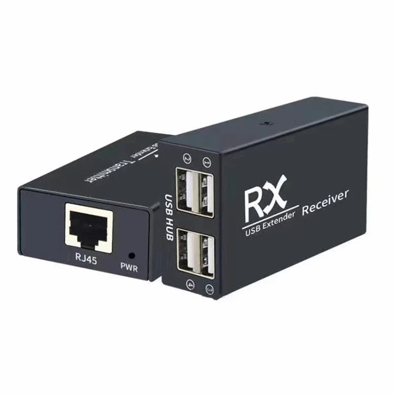 Extenseur USB 1.1 à quatre ports sur CAT6