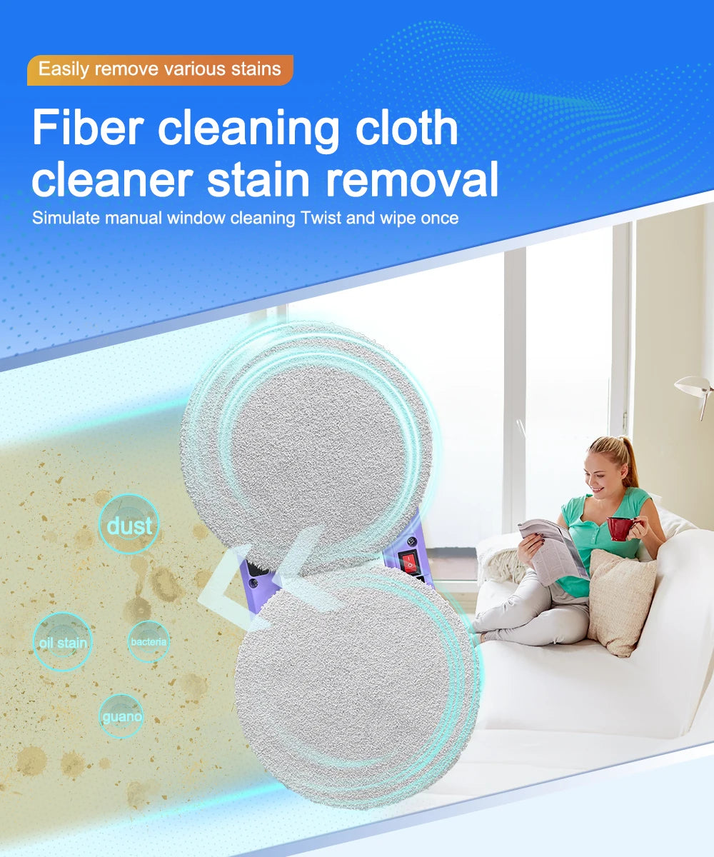 PuRuiKai aknapesurobot kahe düüsiga