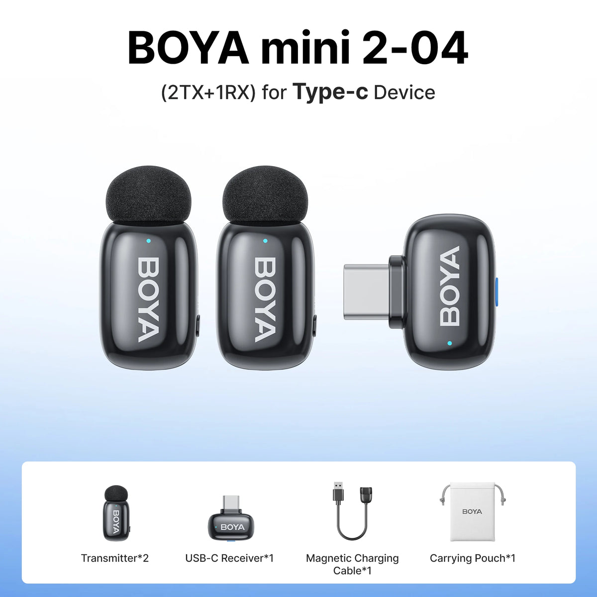 Mini 2 Wireless Lavalier Microphone System