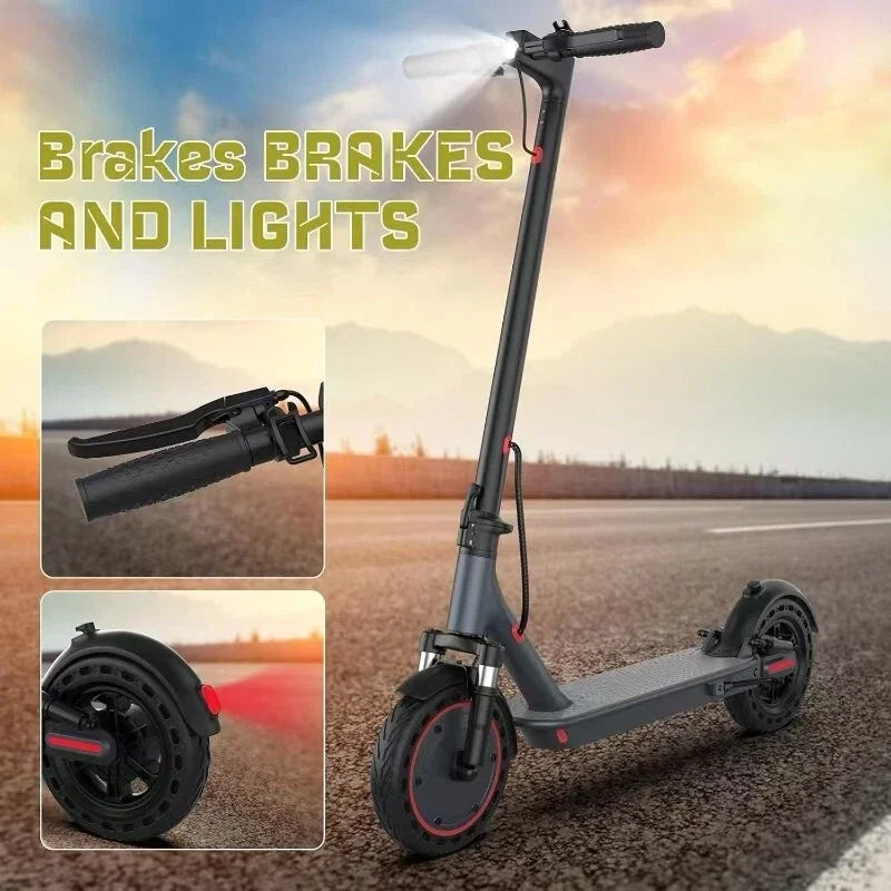 500W Electric Scooter 22MPH Foldable with App Control & Suspension