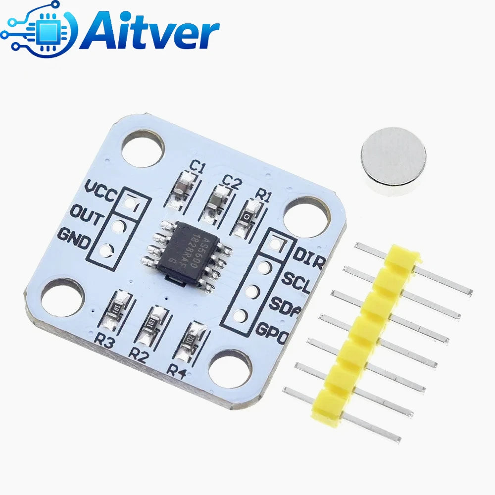 AS5600 Magnetische hoeksensor module