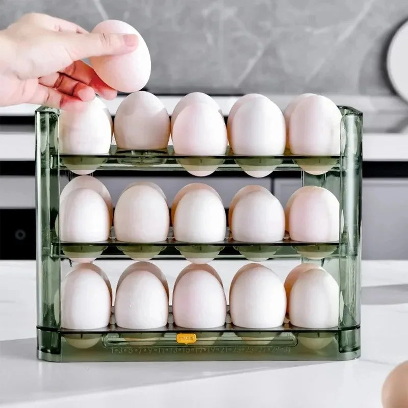 Refrigerator Egg Organiser, Pictured Tray Options