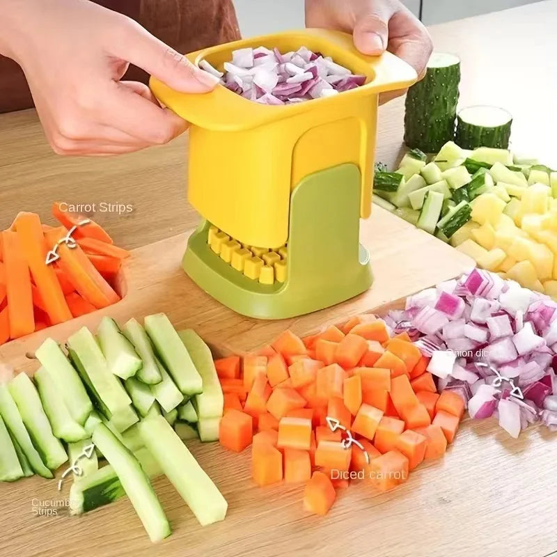 Multifunctional Vegetable Chopper, Onion Dicer & Fries Cutter