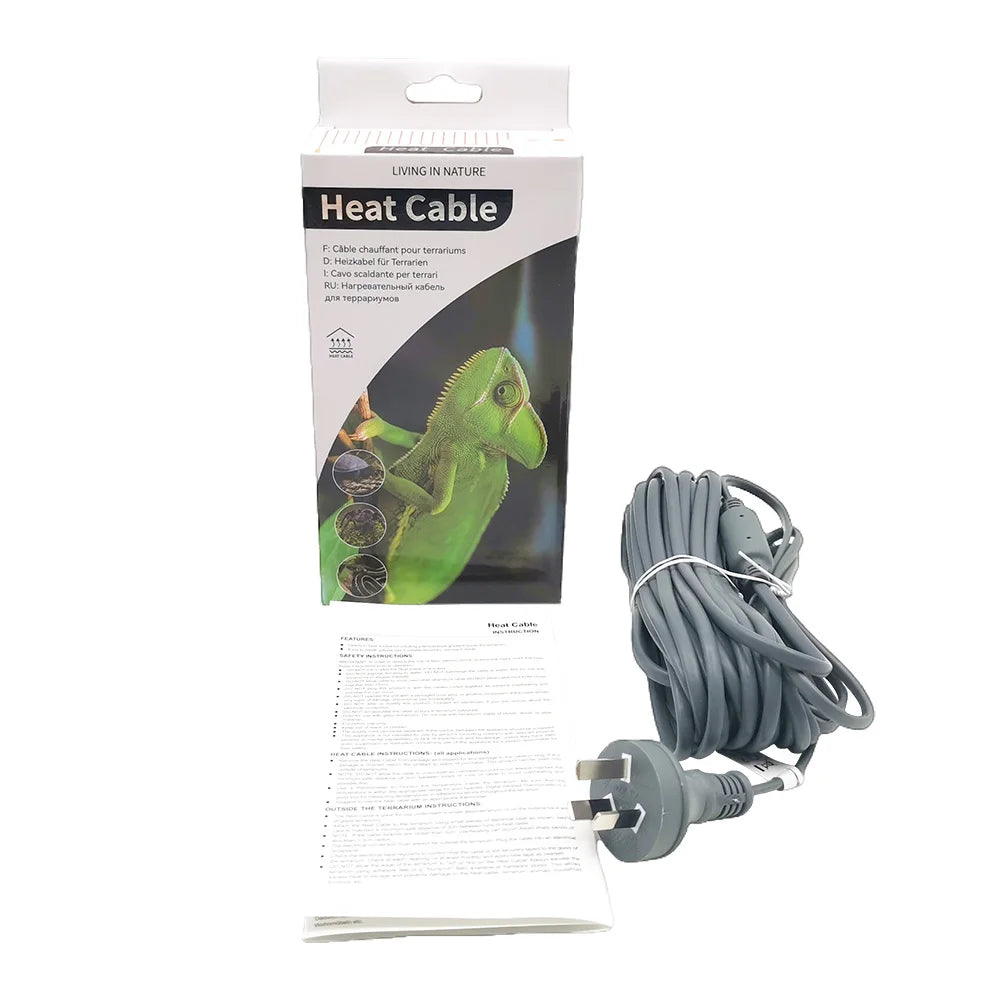 Reptile Heating Cable, 4–9 m Options