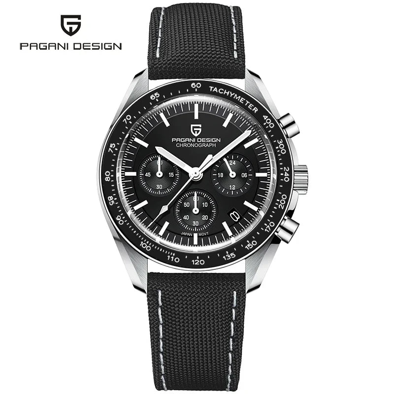Pagani Design PD-1701 kronografur med safirglas, 100M vandtæt