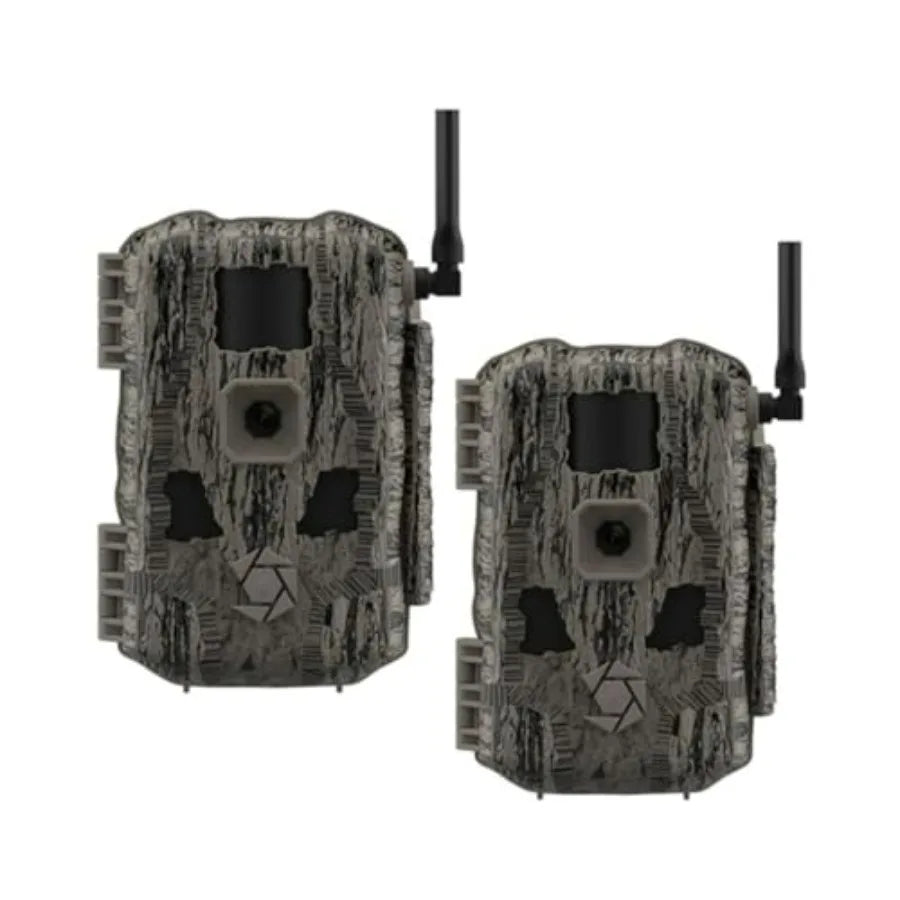 36MP Cellular Trail Camera Bundle, 2-Pack with 32GB