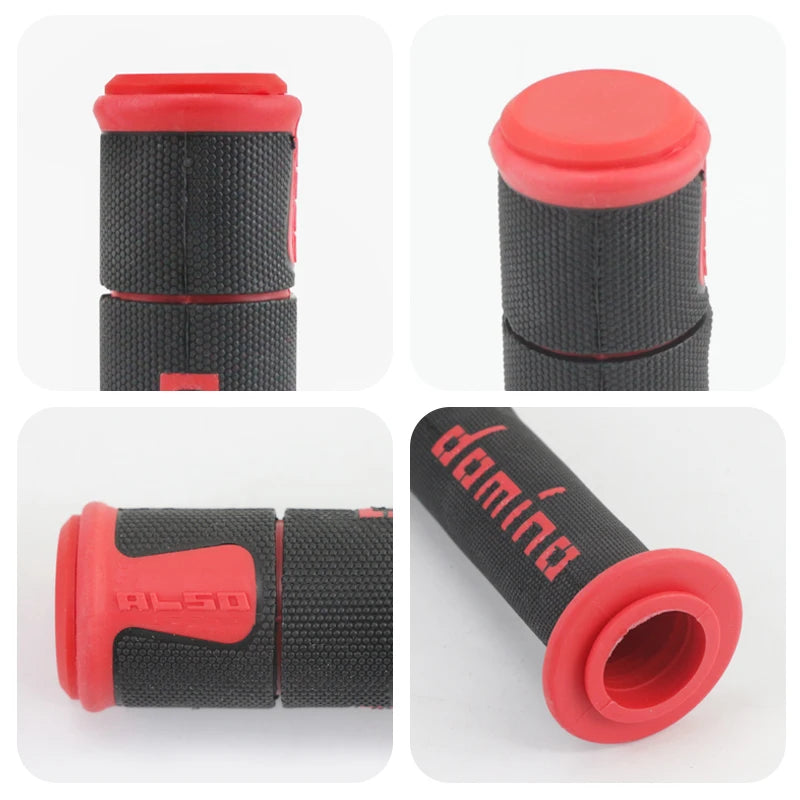 7/8 "22 24mm Motorcycle Grips Handle Bar For KTM YAMAHA Universal Pit Bike Motocross Motorbike Rubber GEL Domino Grip 15 Colors