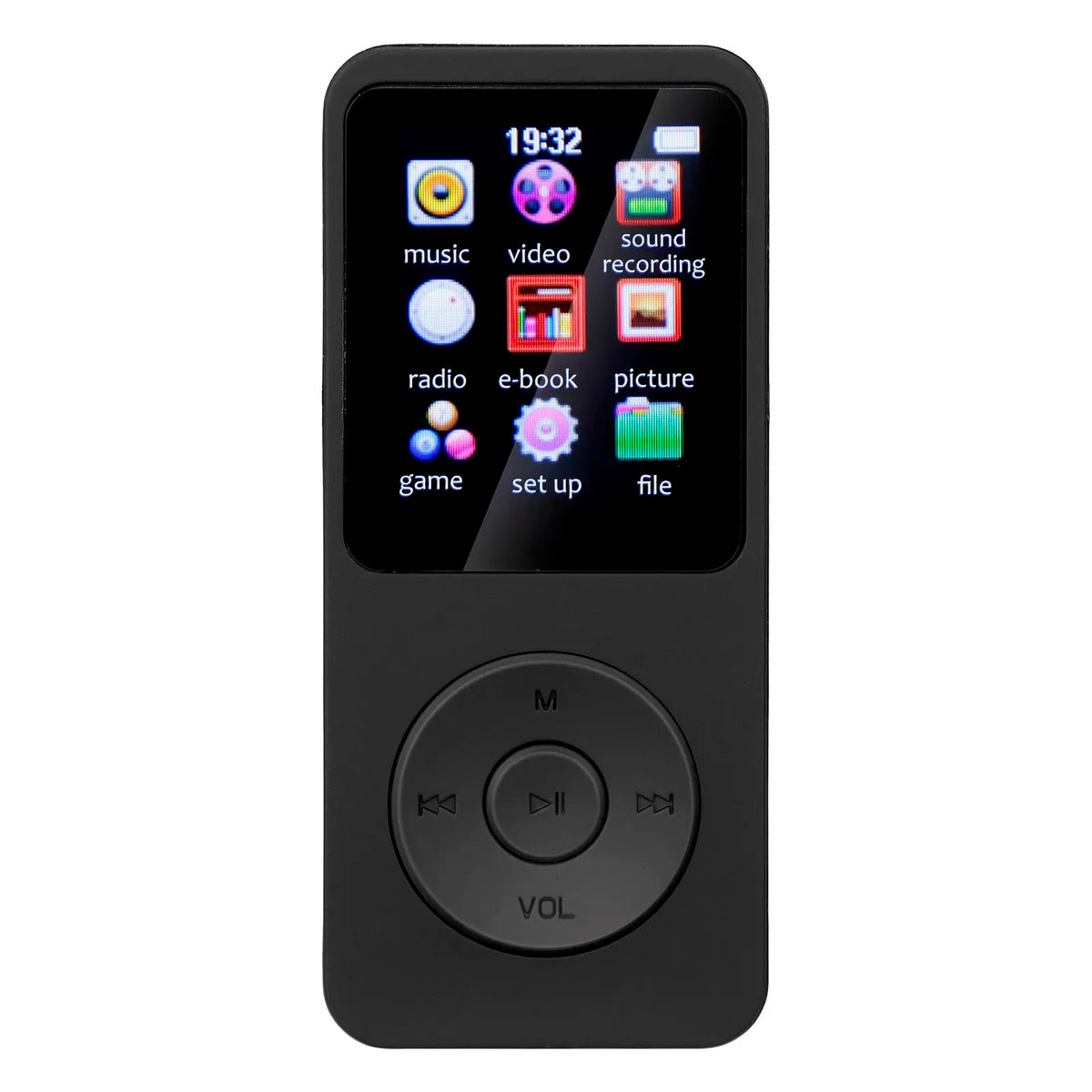 Portable MP3 Player 1.8 Inch Screen Walkmen HIFI Bluetooth Compatible E-Books Recording Bluetooth Wifi Pplayer FM Radio Player