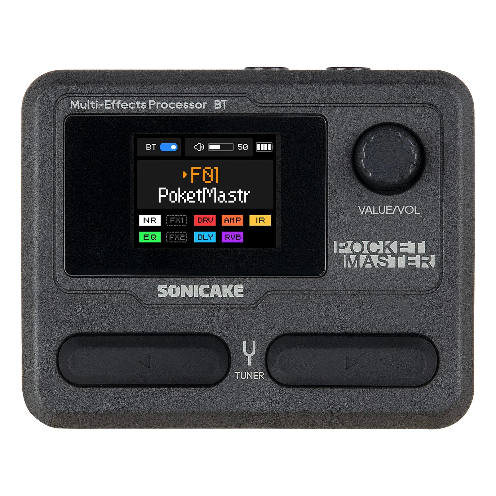 Pedală de chitară SONICAKE Pocket Master cu efecte multiple și control prin aplicație