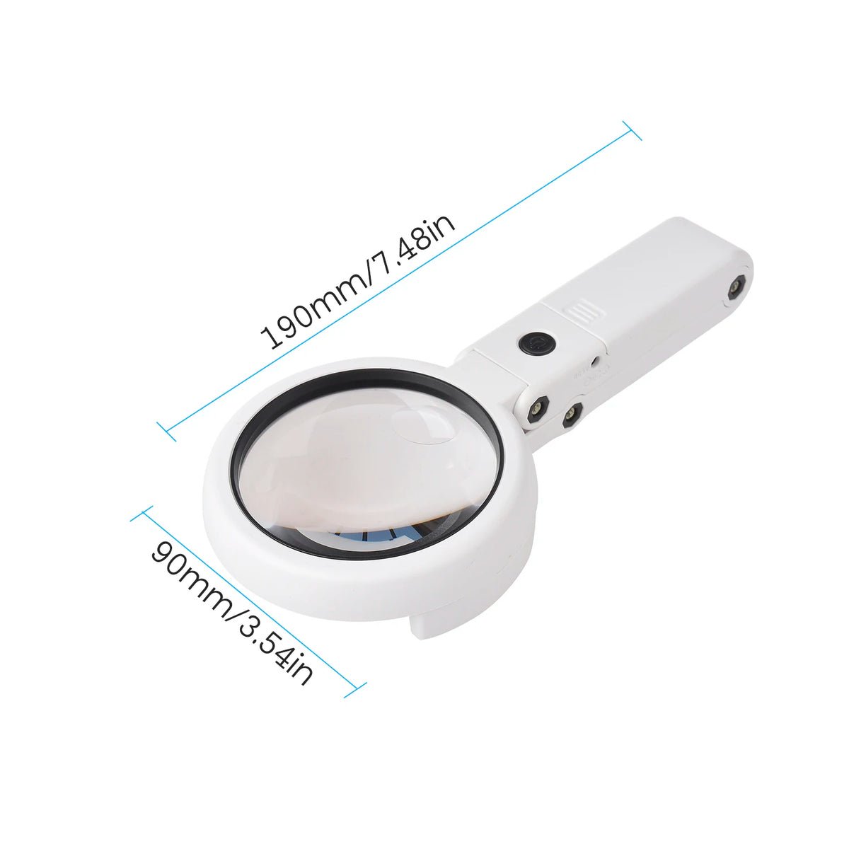 Illuminated Magnifier with Stand