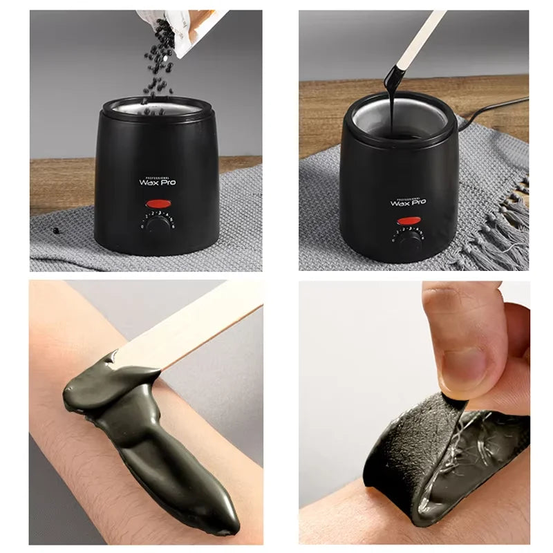 Nastaviteľný elektrický ohrievač vosku s objemom 200 ml, 35 W