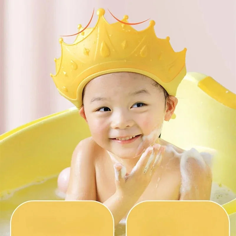 Silicone Shampoo Hat for Baby Eye and Ear Protection
