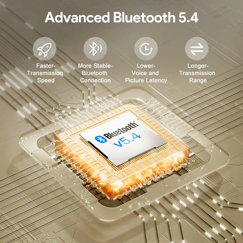 QCY H3 ANC Cuffie Wireless con Suono Hi‑Res