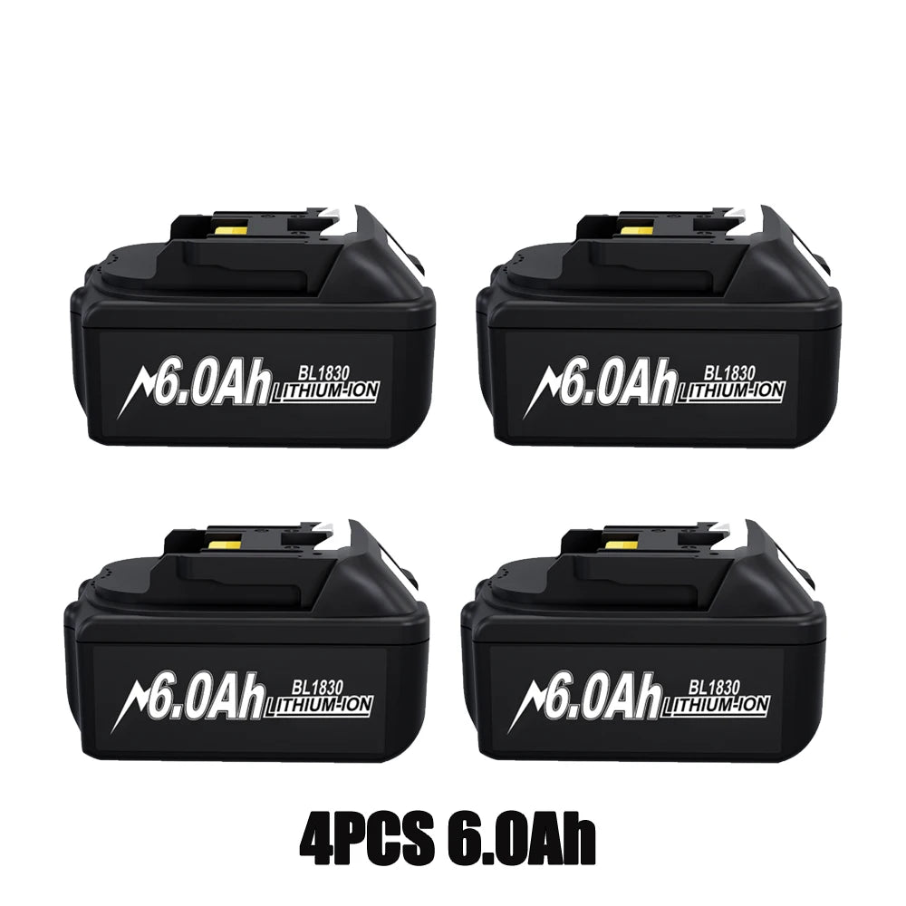 18V 6Ah Replacement Battery for Makita Power Tools