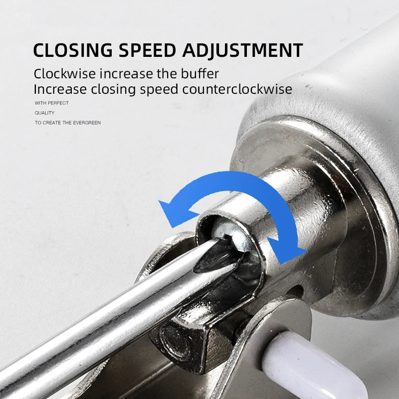 Adjustable Soft-Close Door Closer