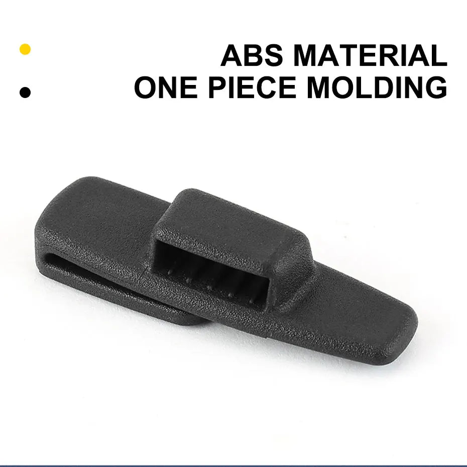SEAMETAL 2pcs Car Seat Belt Holder Clip ABS Safety Belt Clip Prevent Falling Universal Seat Belt Accessories Stay in Position