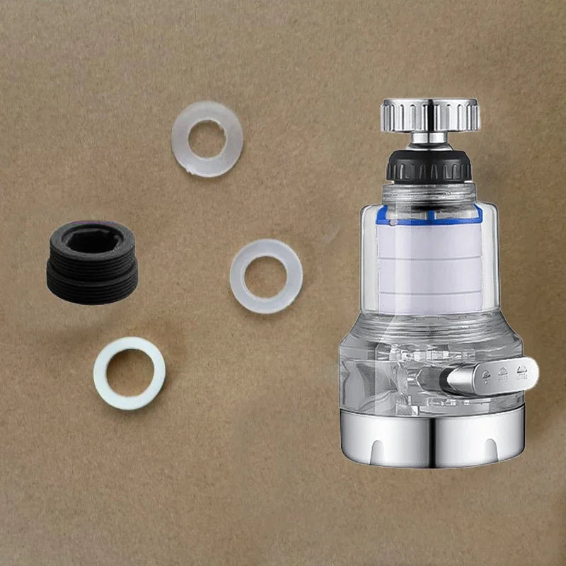 360 Rotating Water Purifier Filter Tap Universal For Kitchen Bathroom Shower Household Filter PP Cotton High Density