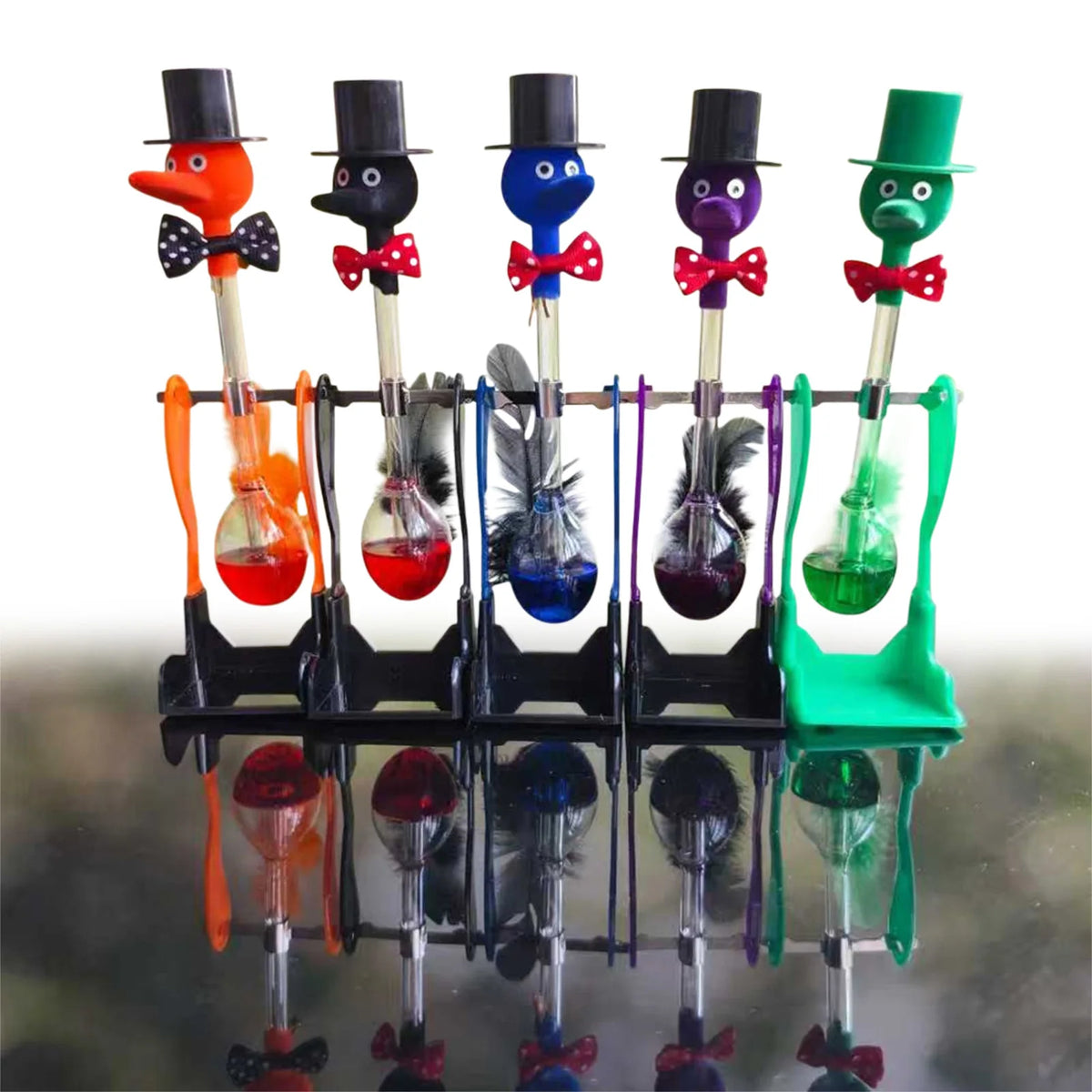Στολίδι γραφείου Bobbing Glass Drinking Bird