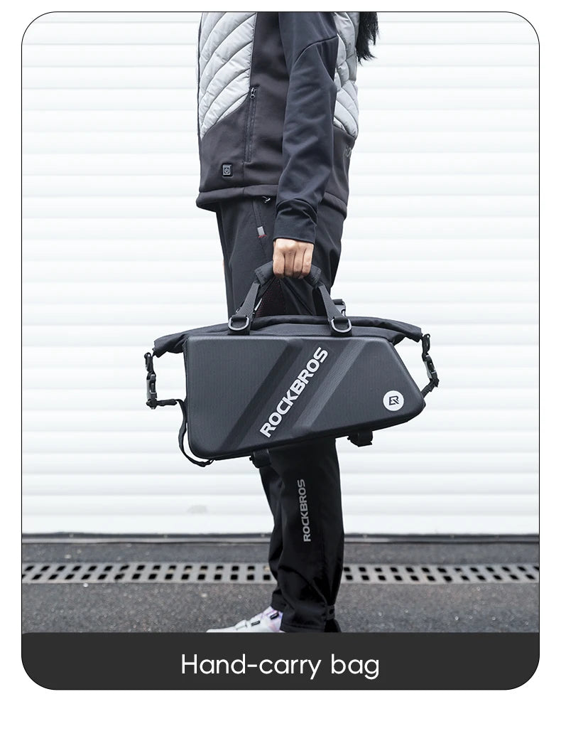 11.6L Bicycle Rear Pannier Bag Double Side Rainproof Storage