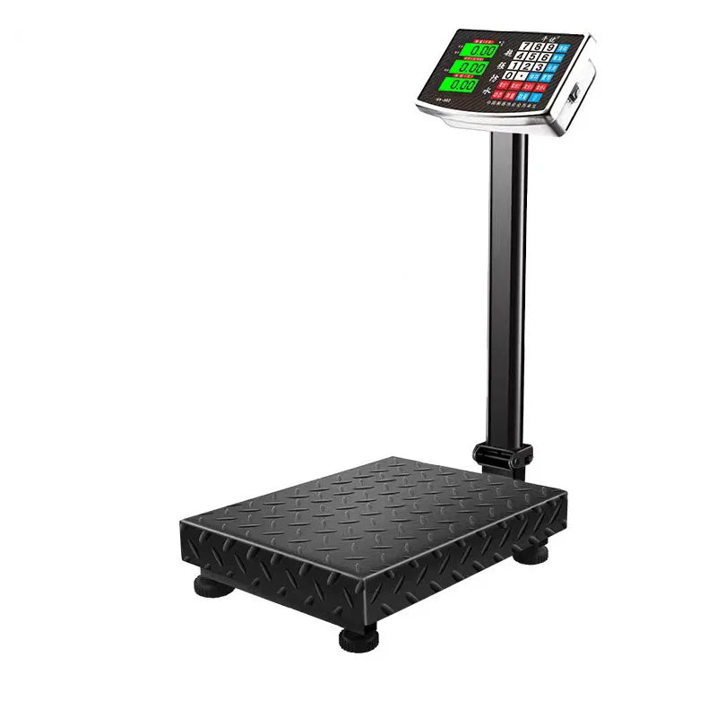 Balanza electrónica plegable 150kg Acero inoxidable Recargable Digital de banco para equipaje Envíos Postales Comerciales