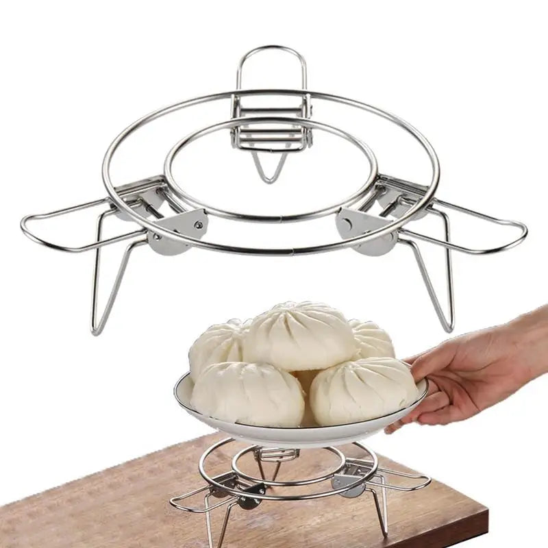 Round Stainless Steel Rack for Air Fryer, Oven and Pot