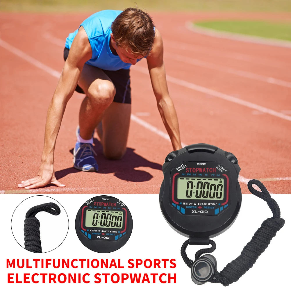 Digitale handstopwatch voor sport met alarm
