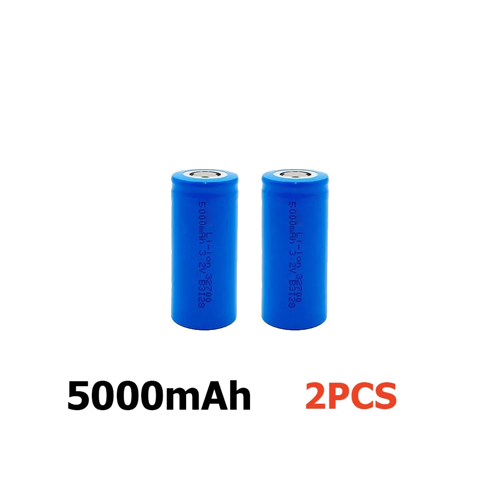 32700 LiFePO4 Battery Cell, 3.2 V 5000 mAh, 35 A