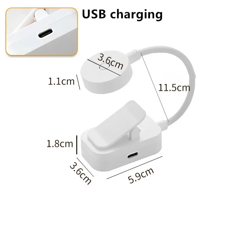 Taipuisa kiinnitettävä LED-lamppu, USB- tai paristokäyttöinen