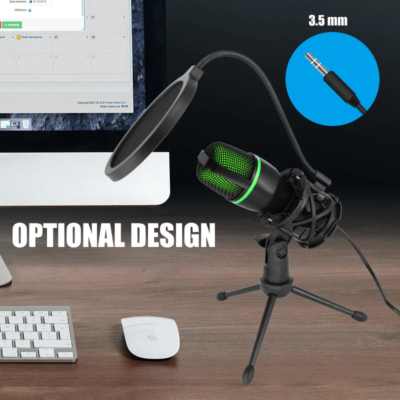 USB Condenser Desktop Microphone