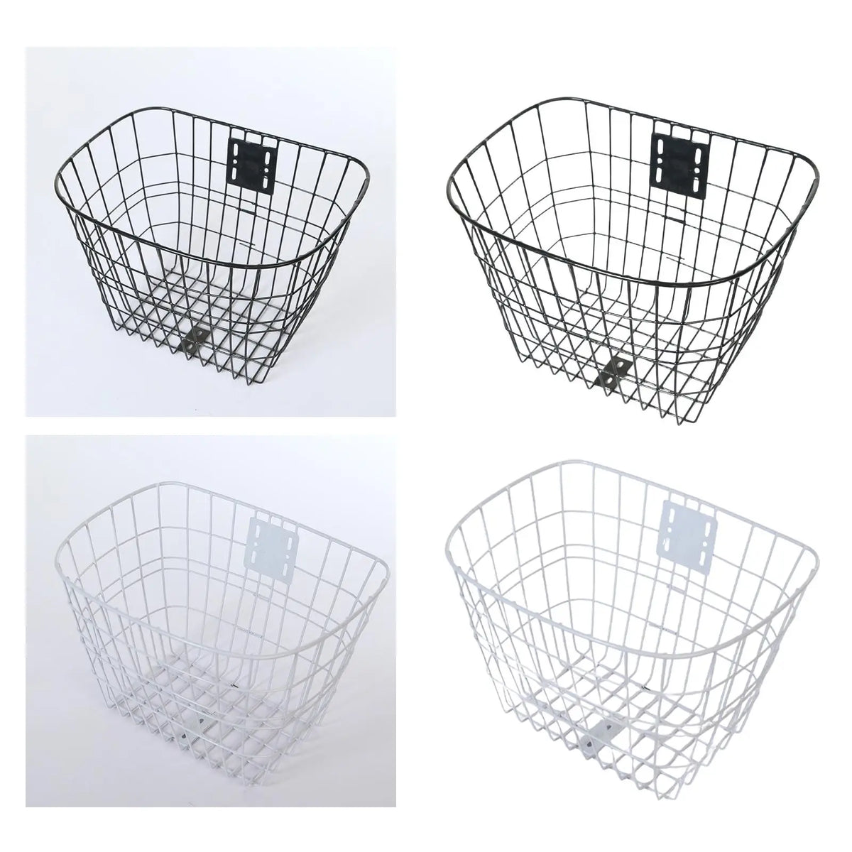 Panier avant de vélo en fer, 34 × 26 × 23 cm