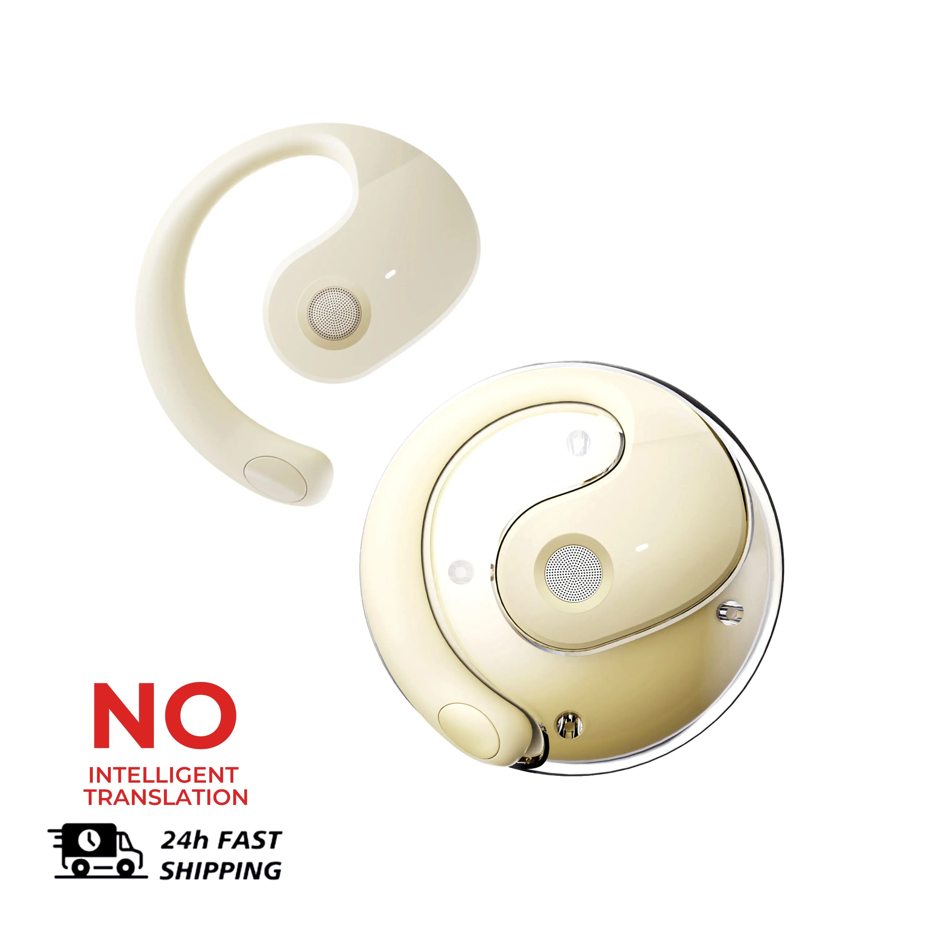 144 Language Translation Wireless Headphones Smart Waterproof Ai Real-time Translator Bluetooth 5.4 Earbuds Business Earphone