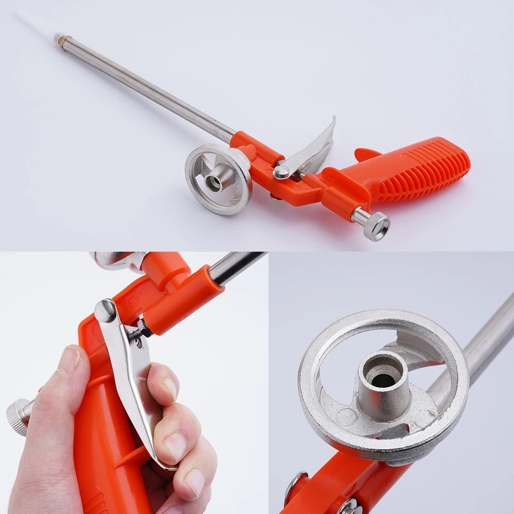 Manual Expanding Foam Applicator Gun with Metal Barrel