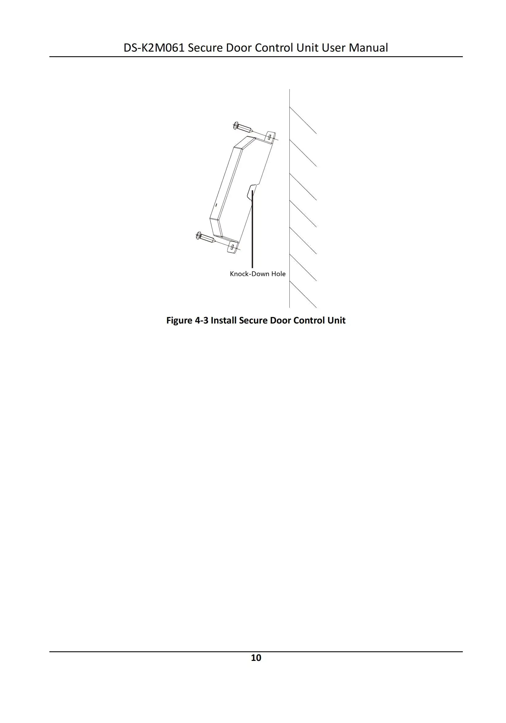 HIKVISION DS-K2M061 Secure Door Control Module