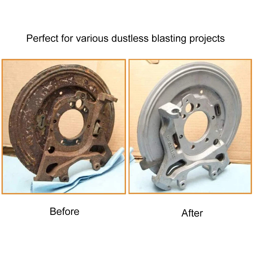 Pneumatic Sandblasting Gun 90psi Sand Blaster Paint Spray Machine Continuous Blasting Handheld Gravity Blasting Gun