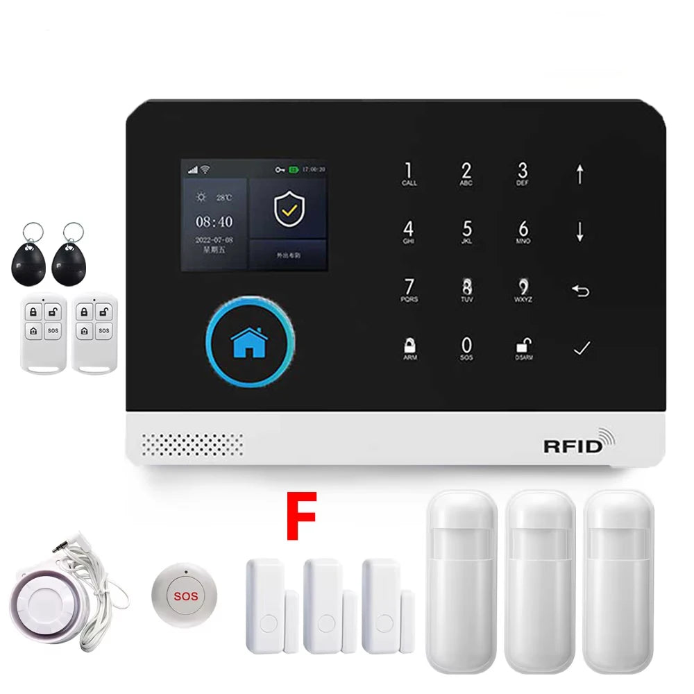 PG-103 Wi-Fi/GSM Home Alarm System - Kit Options