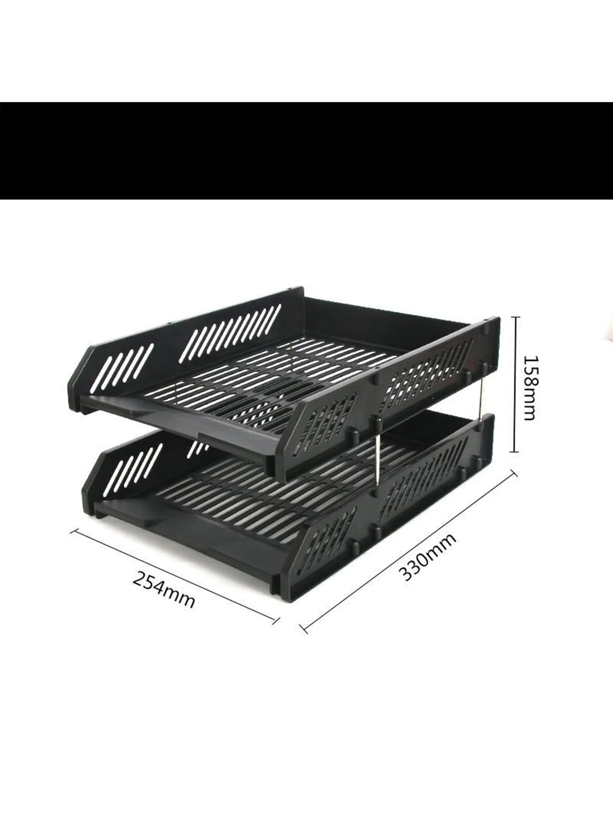 Two-Level A4 Document Tray, Colour Options