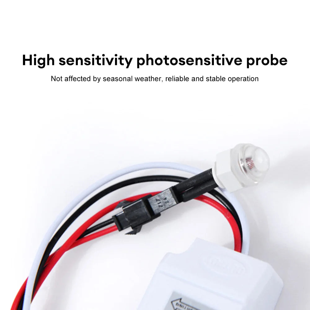 AC110V~220V fotóelektromos érzékelő utca/LED automata kapcsoló, nagy érzékenységű vízálló érzékelő modul, fotocella kapcsoló