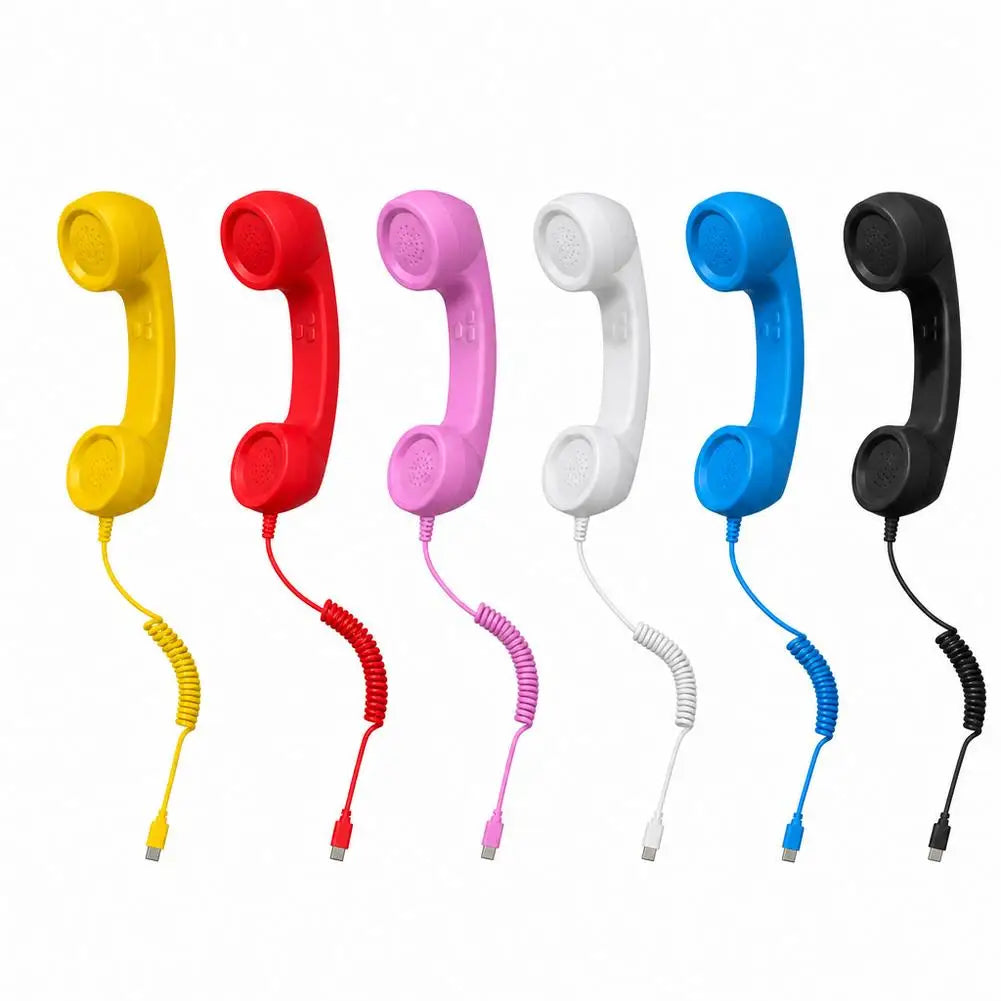 Auricular telefónico con micrófono y conector Type-C