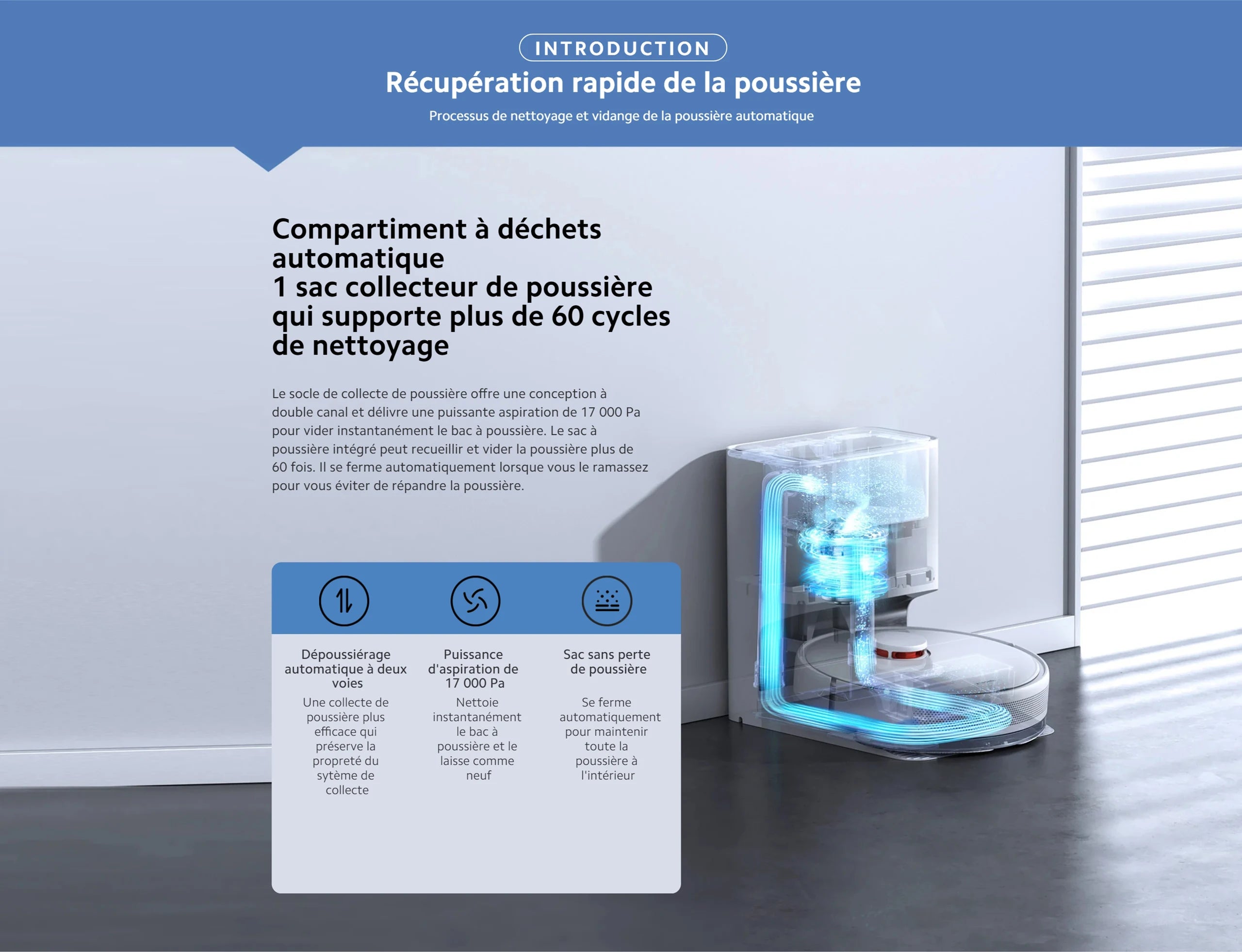 Xiaomi Robot Vacuum X10 EU White – Smart, Powerful Home Cleaning