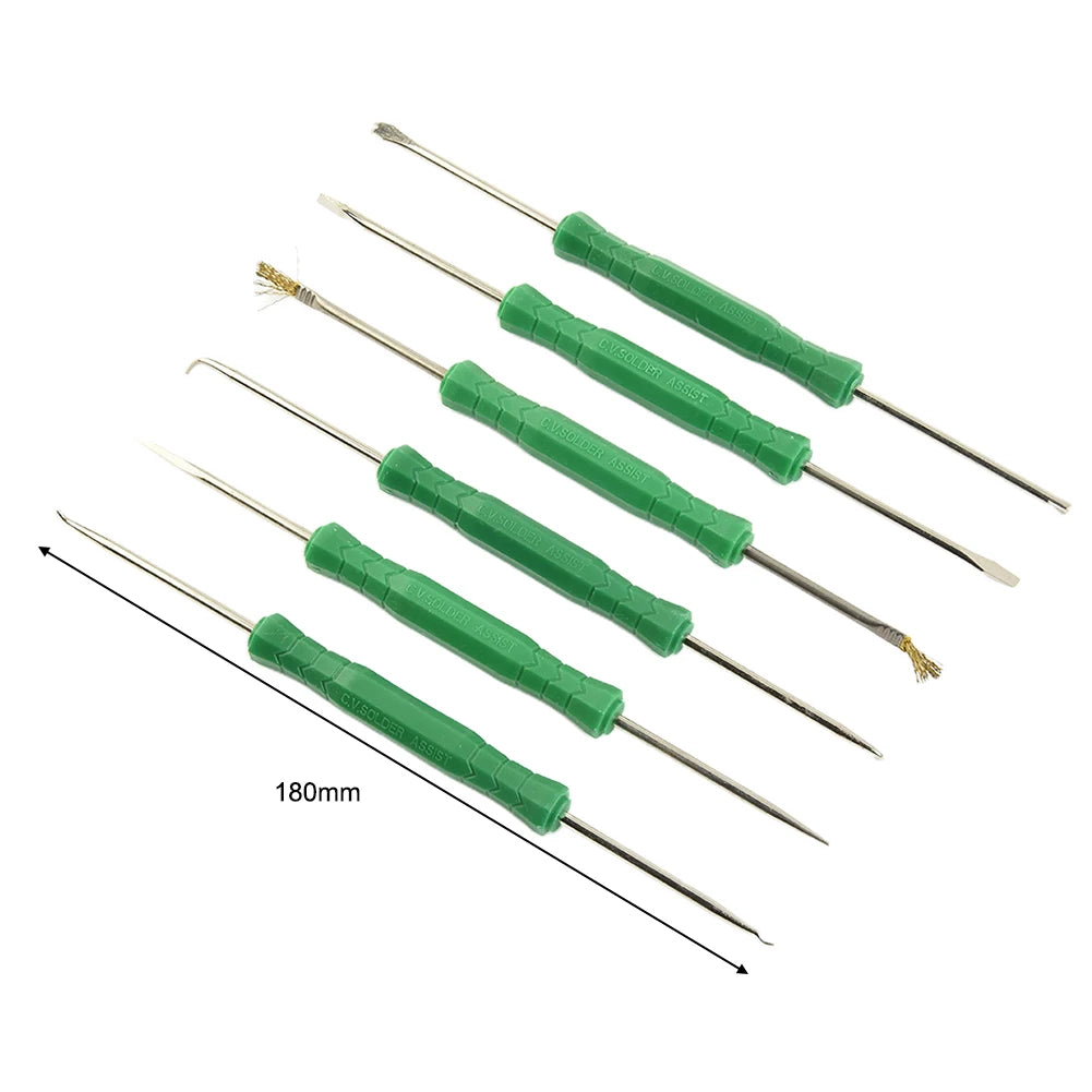 Six-Piece PCB Soldering Assistance Tool Set