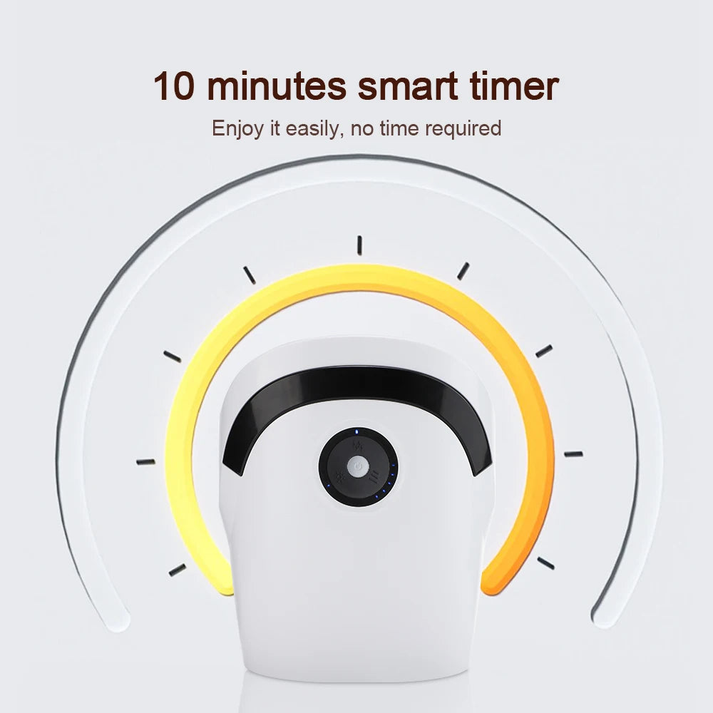 Wireless Electric Hand Massager Air Compression 3 Level Hot Compress Palm Acupoint Massager Help Finger Numbness Hand Massage